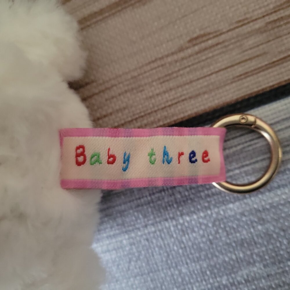 Baby Three White Lamb Plush Cute Collectible Doll Kawaii Soft Toy 2025 - Picture 3 of 4